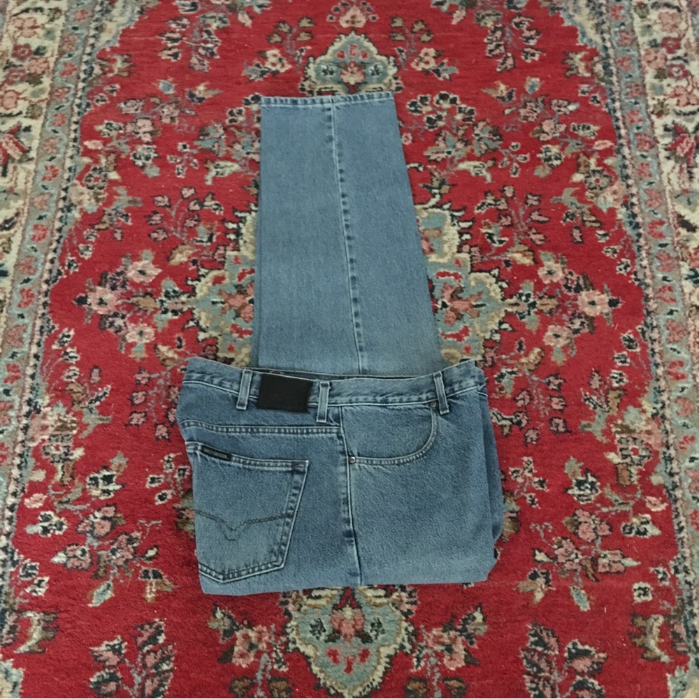 3 Harley Davidson Denim Mens Jeans 38/32 DRY CLEANED - Picture 4 of 10
